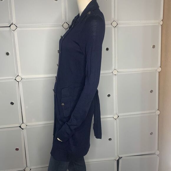 Free People Double Breasted Military Cardigan Size Small - Picture 5 of 9